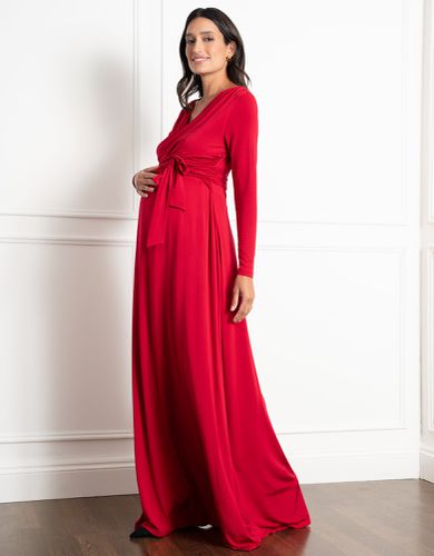 Wrap Maxi Maternity & Nursing Dress - Seraphine - Modalova