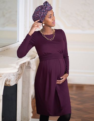 Stretch Jersey Maternity & Nursing Dress - Seraphine - Modalova