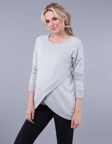 Cotton Blend Maternity & Nursing Sweatshirt - Seraphine - Modalova