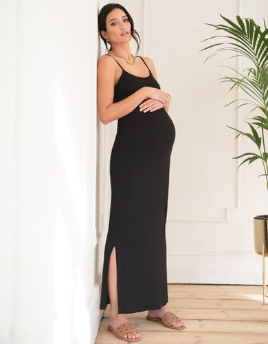 Ribbed Jersey Cami Maxi Maternity Dress - Seraphine - Modalova