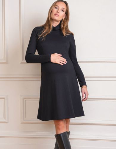 Long Sleeve High Neck Maternity Dress - Seraphine - Modalova