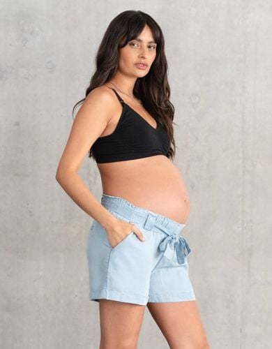 Under Bump Shorts With Self-Tie Belt - Seraphine - Modalova