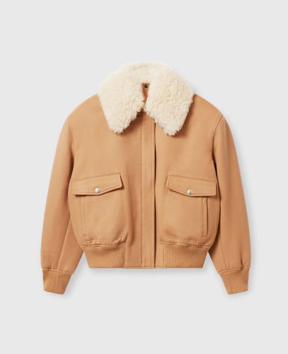 Bomber in Morbido Teddy, Donna, , Taglia: 42 - Stella McCartney - Modalova