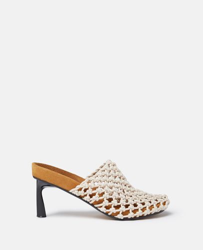 Terra Recycled Knotted Net Mules, Woman, , Size: 35 - Stella McCartney - Modalova