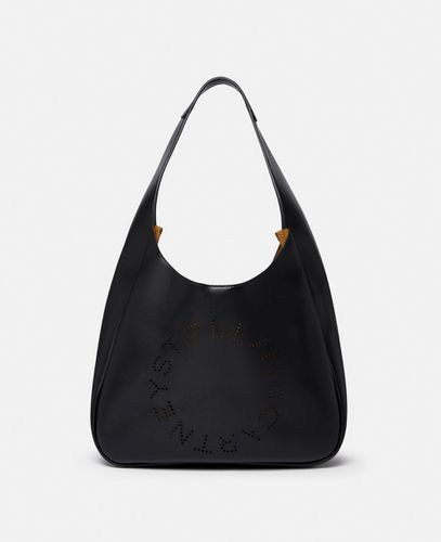 Tote Hobo Morbida con Logo, Donna - Stella McCartney - Modalova