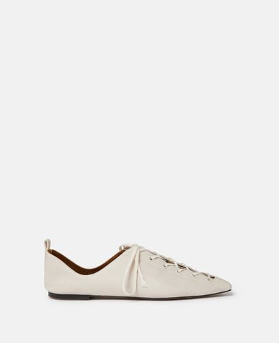 Ballerine allacciate in Alter Mat Terra, Donna, , Taglia: 36 - Stella McCartney - Modalova