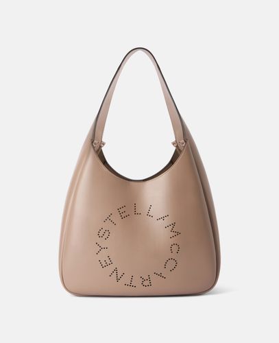 Logo Slouchy Hobo Tote Bag, Woman - Stella McCartney - Modalova