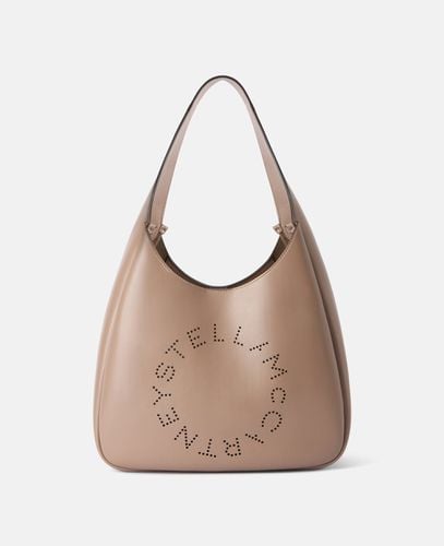 Hobo Tote Bag mit Logo, Frau - Stella McCartney - Modalova