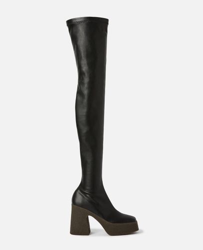 Skyla Above-The-Knee Boots, Woman, , Size: 35h - Stella McCartney - Modalova