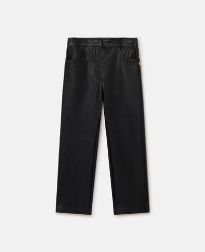 Pantaloni a Gamba Dritta in Alter Mat Stella Iconics, Donna, , Taglia: 42 - Stella McCartney - Modalova