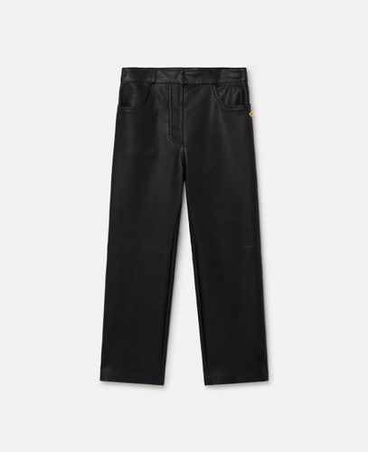 Pantaloni a Gamba Dritta in Alter Mat Stella Iconics, Donna, , Taglia: 38 - Stella McCartney - Modalova