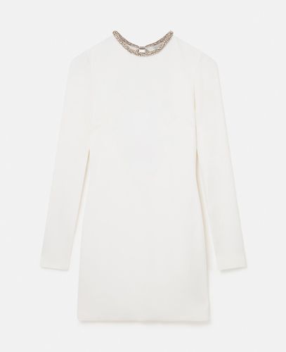 Crystal Collar Cocktail Mini Dress, Woman, , Size: 42 - Stella McCartney - Modalova