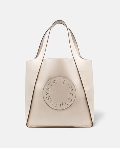 Stella Logo Square Tote Bag, Woman - Stella McCartney - Modalova