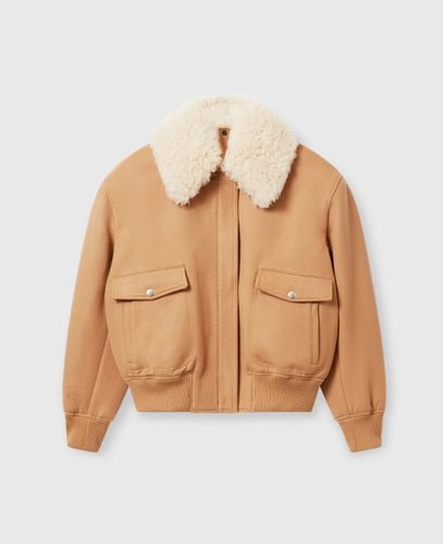 Bomber in Morbido Teddy, Donna, , Taglia: 40 - Stella McCartney - Modalova