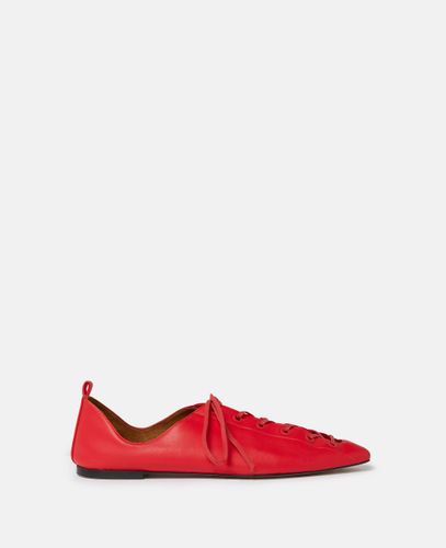 Ballerine allacciate in Alter Mat Terra, Donna, , Taglia: 38 - Stella McCartney - Modalova