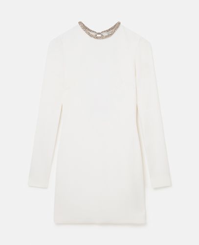 Crystal Collar Cocktail Mini Dress, Woman, , Size: 40 - Stella McCartney - Modalova