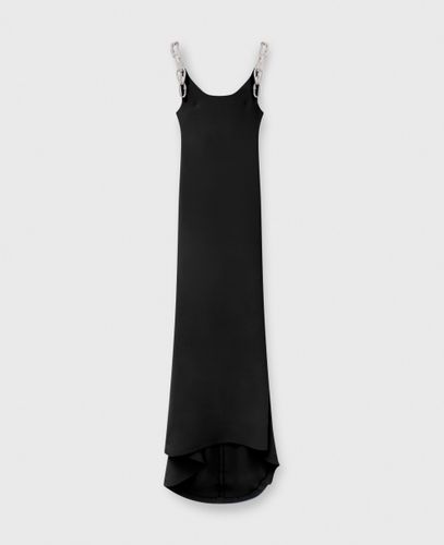Trägerkleid mit Kristallkette, Frau, , Größe: 40 - Stella McCartney - Modalova