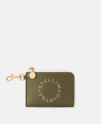 Logo Zip Cardholder, Woman - Stella McCartney - Modalova