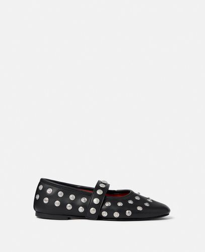 Ryder Popper-Studded Ballet Flats, Woman, , Size: 39 - Stella McCartney - Modalova