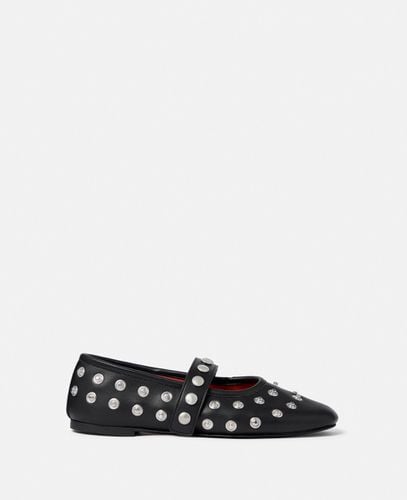 Ryder Popper-Studded Ballet Flats, Woman, , Size: 41 - Stella McCartney - Modalova