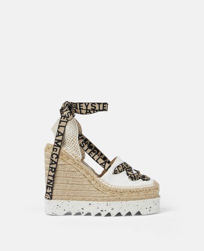 Gaia Platform Espadrille Wedges, Frau, , Größe: 37 - Stella McCartney - Modalova