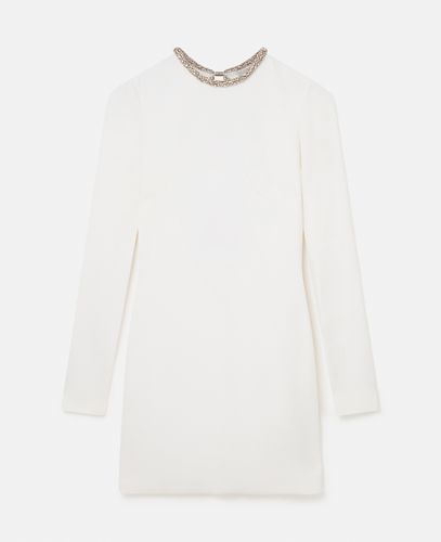 Crystal Collar Cocktail Mini Dress, Woman, , Size: 44 - Stella McCartney - Modalova