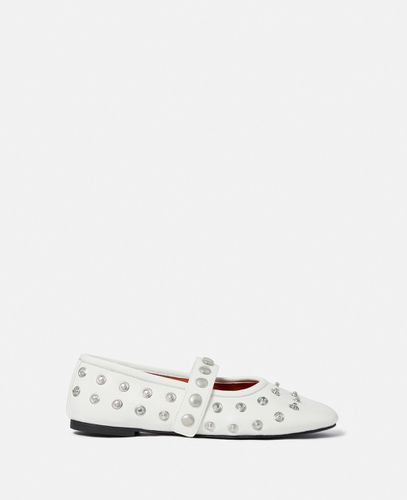 Ryder Popper-Studded Ballet Flats, Woman, , Size: 40 - Stella McCartney - Modalova