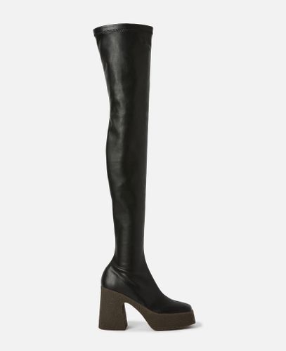 Skyla Overknee-Stiefel, Frau, , Größe: 37h - Stella McCartney - Modalova