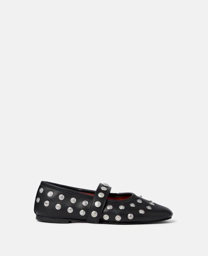 Ryder Popper-Studded Ballet Flats, Woman, , Size: 35 - Stella McCartney - Modalova