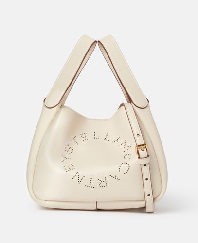 Borsa a tracolla con doppio manico e logo, Donna - Stella McCartney - Modalova