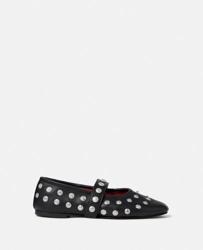 Ryder Popper-Studded Ballet Flats, Woman, , Size: 37 - Stella McCartney - Modalova