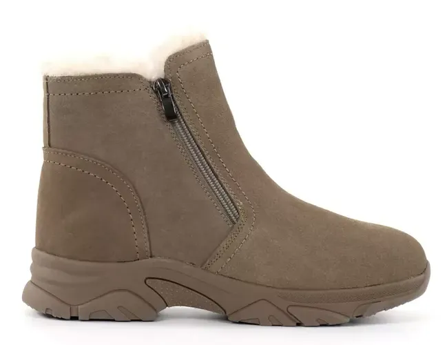 Damen Stiefeletten B009353 beige - Askel - Modalova