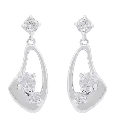 Snö of Sweden Ohrringe Jen mit Anhänger S/C - Sno of sweden - Modalova