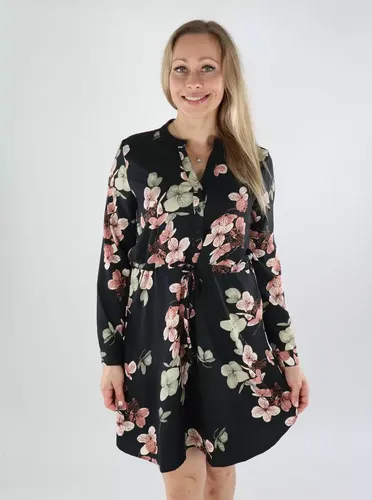 Tunika/Kleid schwarz/Herbstblüte - Only - Modalova