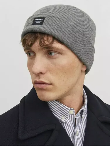 Herren Beanie Dna Beanie grau meliert - Jack&Jones - Modalova