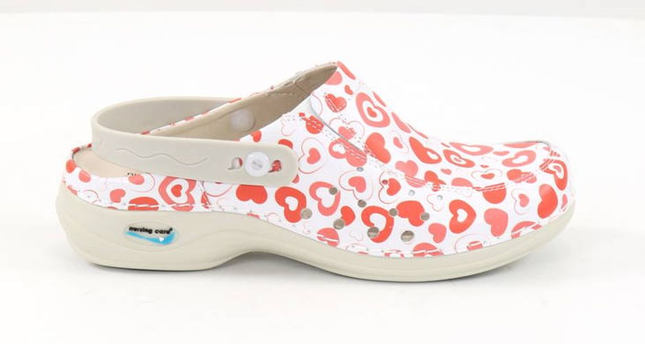 Maschinenwaschbare Sandalen aus Leder mit Herzen für die Pflege von Stillenden - Nursing Care - Modalova