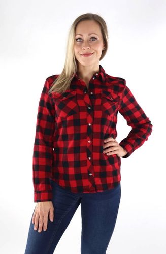 Only Bluse Rock Jester rot/schwarz - Only - Modalova