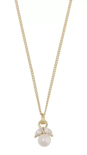 Snö of Sweden Halskette Eira Perle gold/weiß - Sno of sweden - Modalova