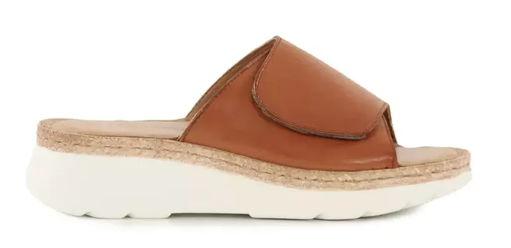 Damen-Pantoletten 60445 Maya 2 Cognac - Ten Points - Modalova