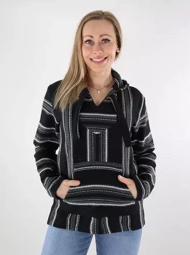 Damen Baja Hoodie N-MHV Schwarz - Baja original senor lopez - Modalova