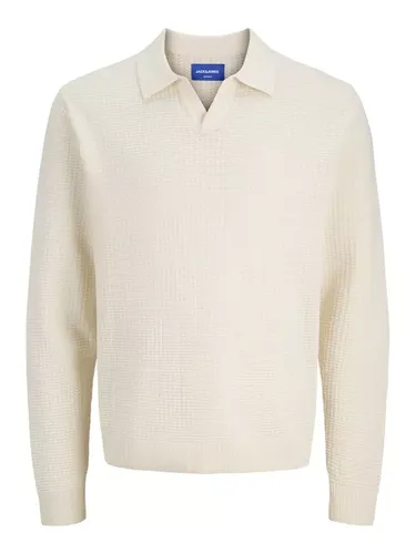 Herrenpullover Greene Polo Sea Salt - Jack&Jones - Modalova
