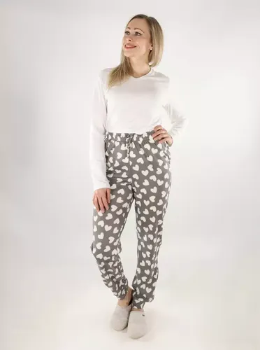 Damen Schlafanzug-Set Dezember Himmel/Grau-Violett - Only - Modalova