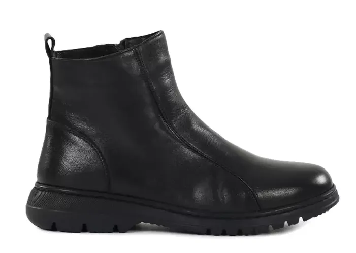 Damen Stiefeletten 3883 schwarze Leder - Askel - Modalova