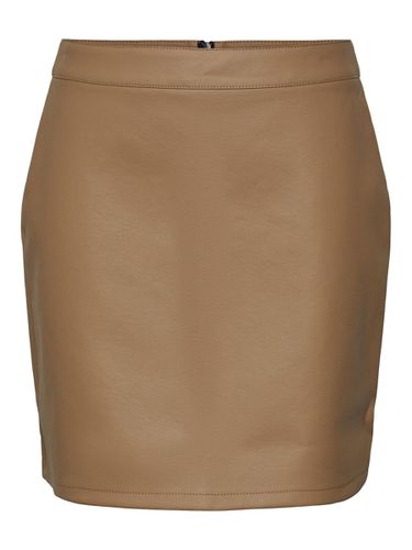 Pcnoda Faux Leather Skirt - Pieces - Modalova