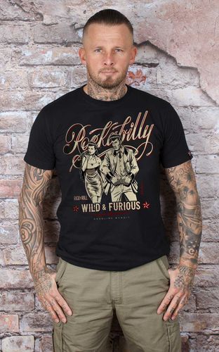 Gasoline Bandit T-Shirt Rockabilly Wild and Furious #2XL - Rockabilly Rules (DACH) - Modalova