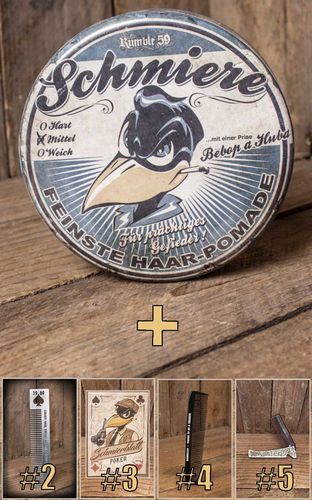 Rumble59 - - Pomade mittel + Kamm - Proud to be a Greaser - Schmiere - Modalova