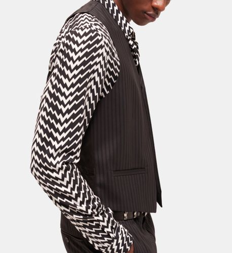 Black Wool Suit Vest - The Kooples - Modalova
