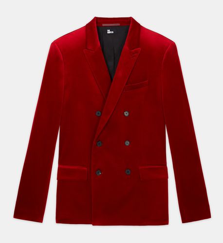 Red Double-breasted Suit Vest - The Kooples - Modalova