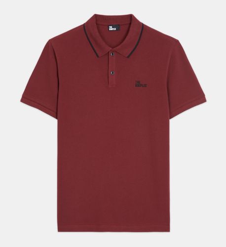 Camisa Polo Clásica Burdeos - The Kooples - Modalova