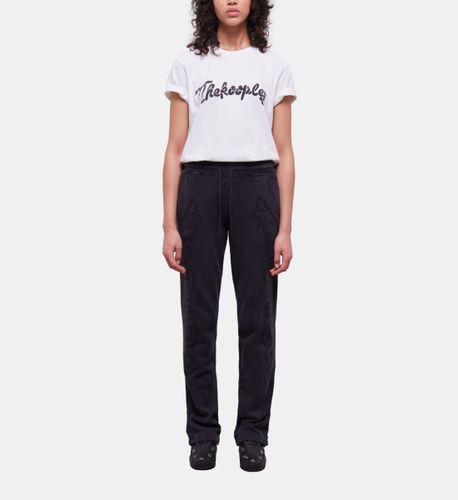 Pantalones Jogging Negros Bordado Western - The Kooples - Modalova